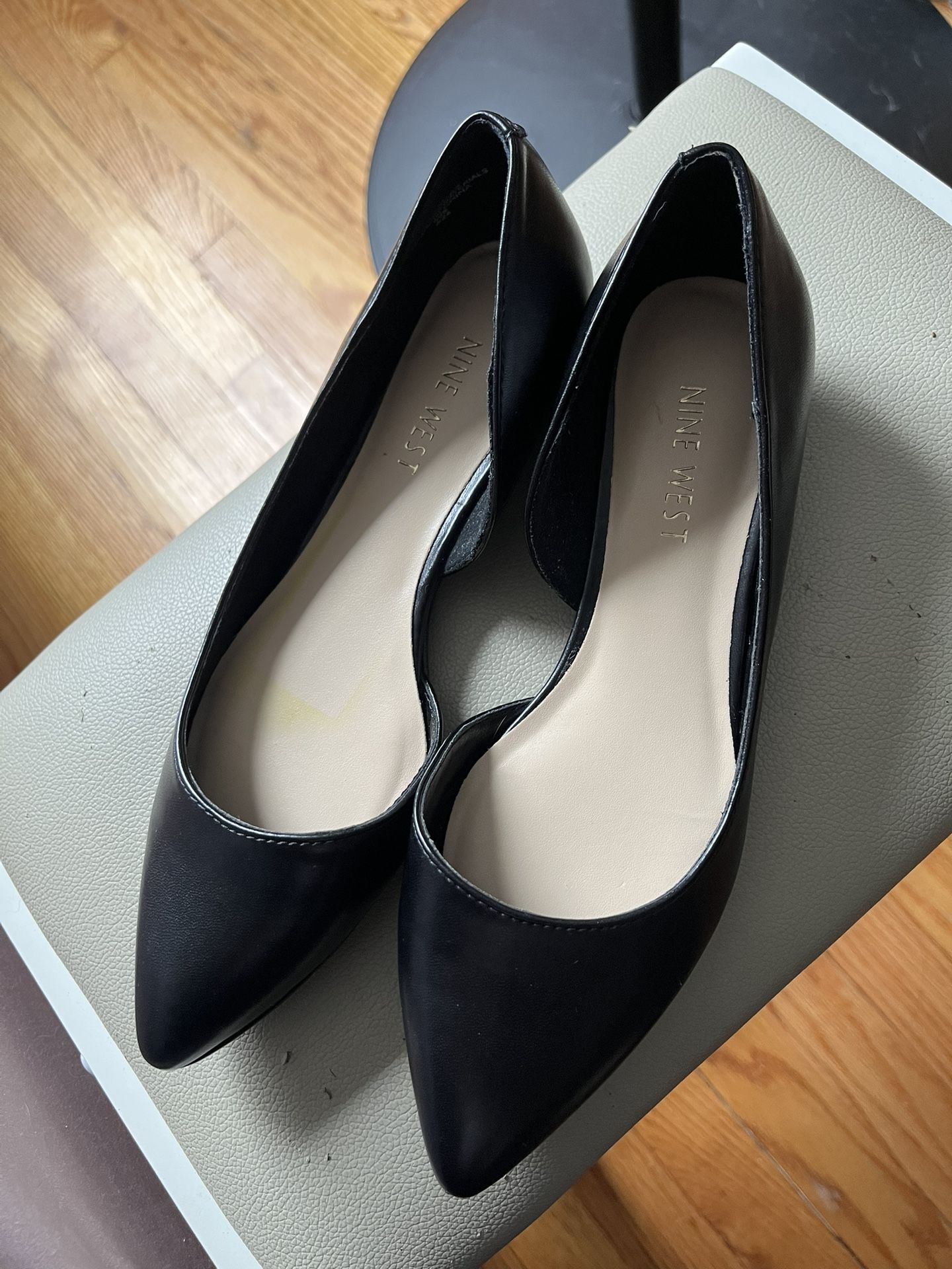 Nine West Women’s Saige D’Orsay Slip-on Flats Size 5.5
