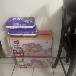 Size 1 & 2 Diapers 