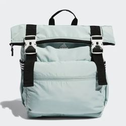 Brand New Adidas Yola 2 Backpack-Mint/Blue EW9629 