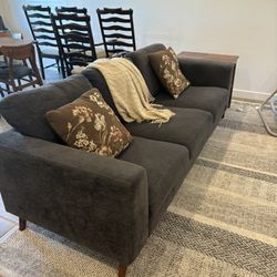 Dark Blue/Grey Couch 