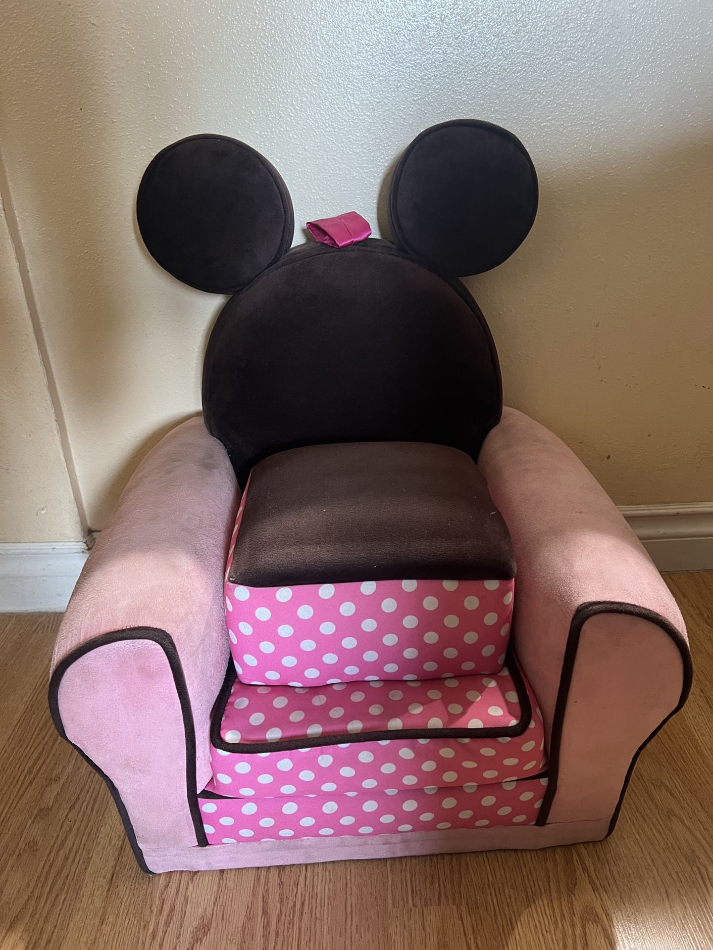 Minnie Mouse Kids Reading Couch Chair