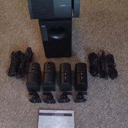 Bose component Home Theater Surround Sound Entertainment System - plus.