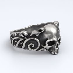 Sterling Silver Skull Ring