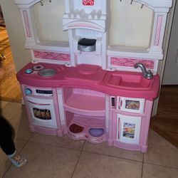 Pink Play Kitchen
