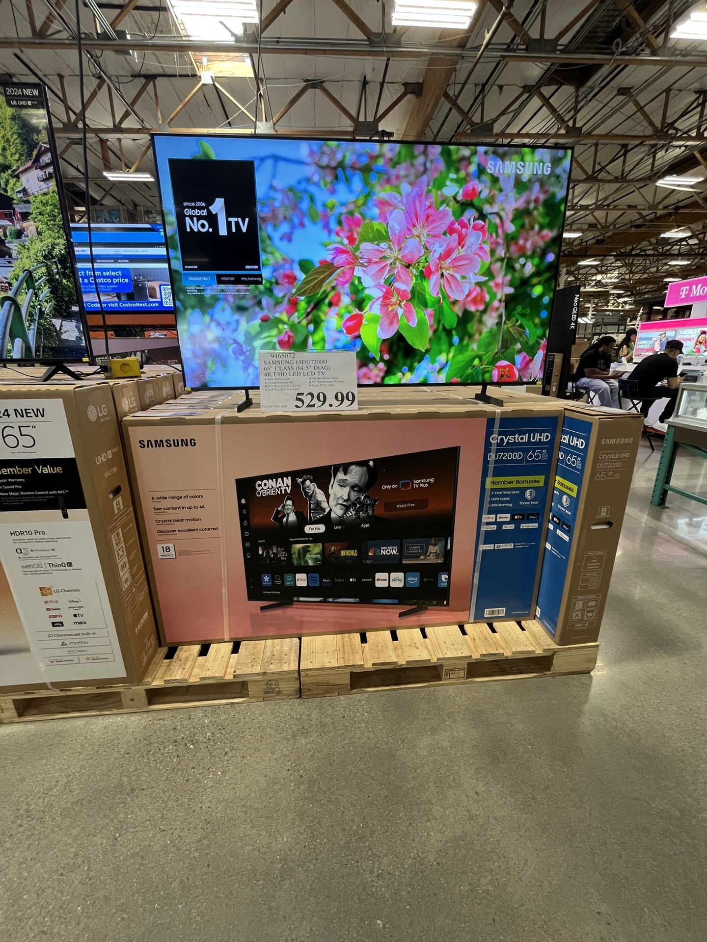 65DU7200 65” Samsung Smart 4k Led Uhd Tv