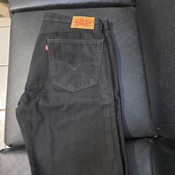 Brand New   BLACK LEVI'S MEN JEANS 