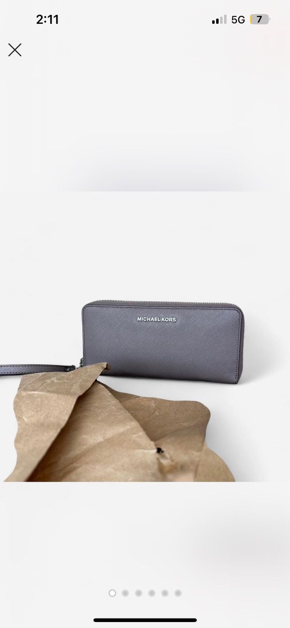 Michael Kors Large Pebbled Leather Continental Wallet