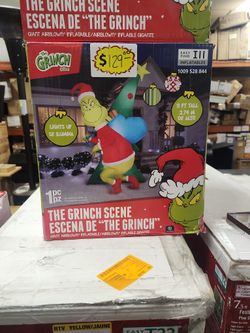 The Grinch 9ft Tall Inflatable 