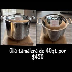 Princess House Olla Tamalera De 40 Qt