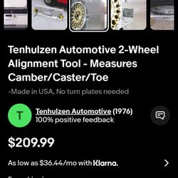 Alignment Plates 2wd