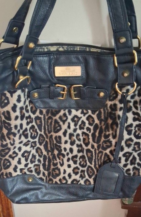 River Island Tote/Carry On/Bag Leopard