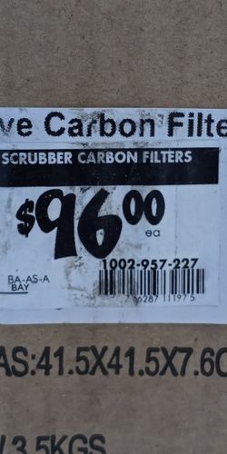 Brand New Active Carbon Filters
