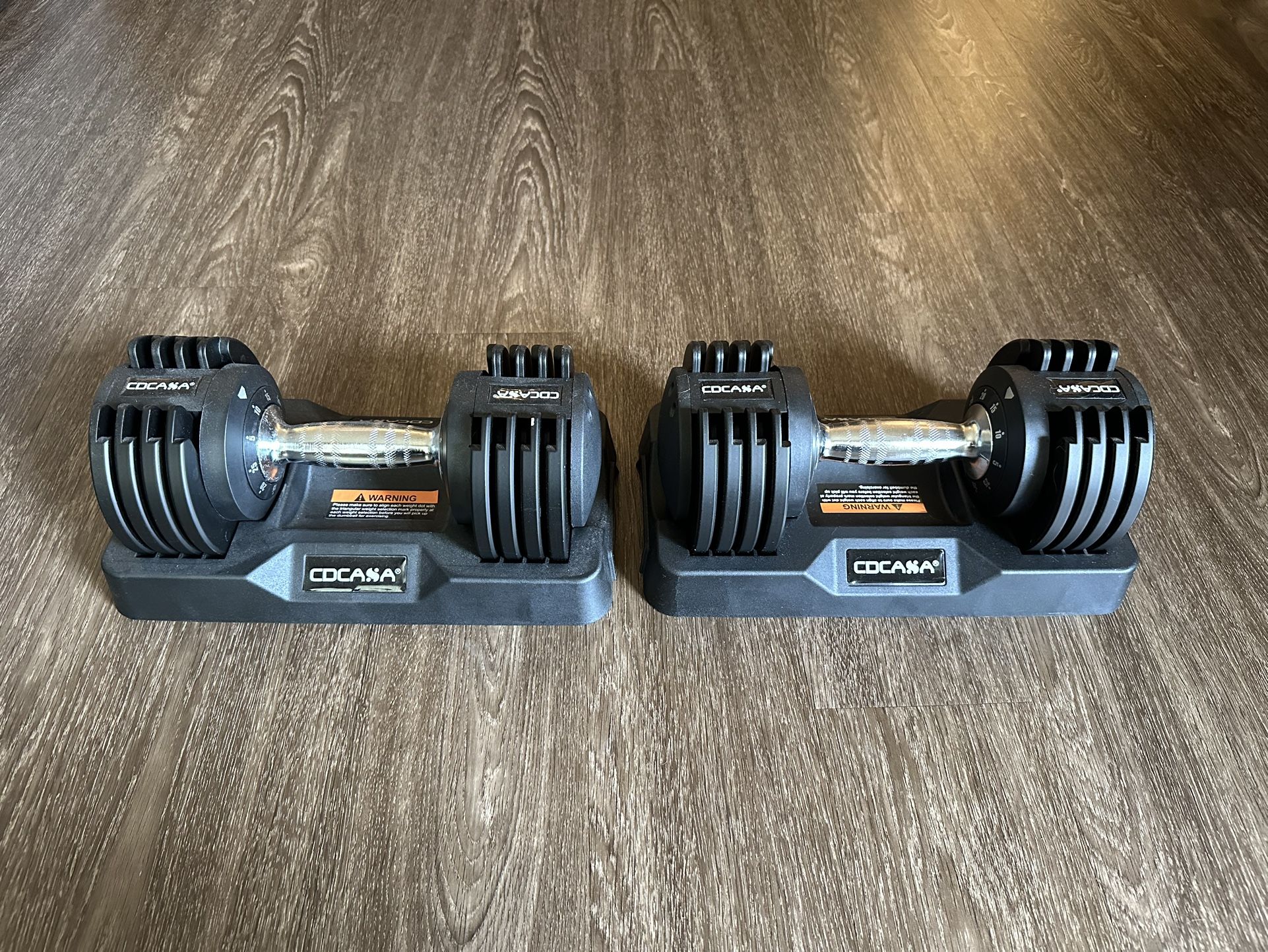Adjustable Dumbbells