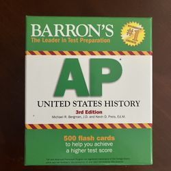AP US History Flash Cards (Barron's AP)
