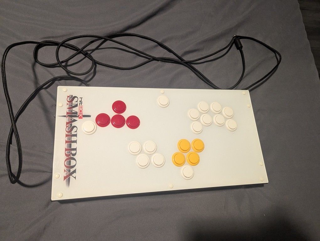 Hitbox Arcade Smash Box Smashbox Leverless Controller Joystick Used