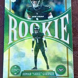 Ahmad "sauce" Gardner Rookie Card