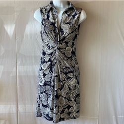 Tommy Hilfiger NEW with tags Size 2 black and white floral dress