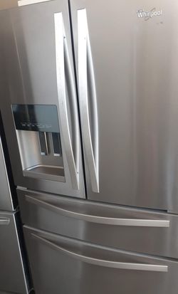 Whirlpool 4-Door Stainless Steel Refrigerator
