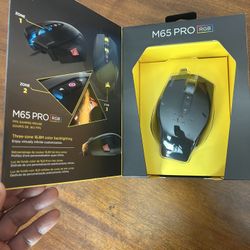 CORSAIR M65 Pro RGB - FPS Gaming Mouse - 12,000 DPI Optical Sensor - Adjustable DPI Sniper Button - Tunable Weights - Black