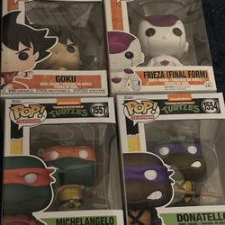 Dragonballz X Tmnt Funk Pops 