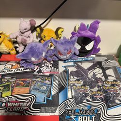 Pokémon Sam’s Club Black Bolt & White Flare Binder Poster Collection Bundle