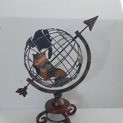 Table Top  - Metal Globe
