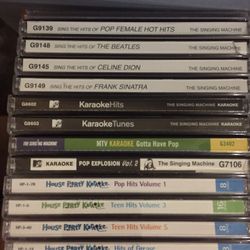Karaoke CD’s 12 Total (set)