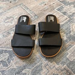 Sorel Women’s Sandals Size 8 Black Brown Color Can Deliver!