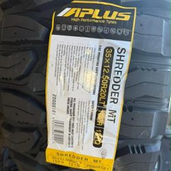 LT 35/1250/20 MT Set De Llantas Nuevas 