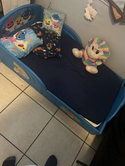 Baby Shark Bed Mattress Included