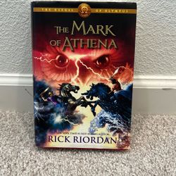 Rick Riordan, Heroes Of Olympus Book 3, The Mark Of Athena Hard Cover