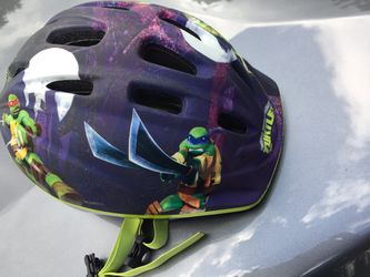 Like New ~ Ninja Turtles kids bike helmet