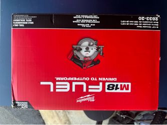 NEW Milwaukee M18 FUEL 6-1/2” Circular Saw 2833-20 (Tool Only)