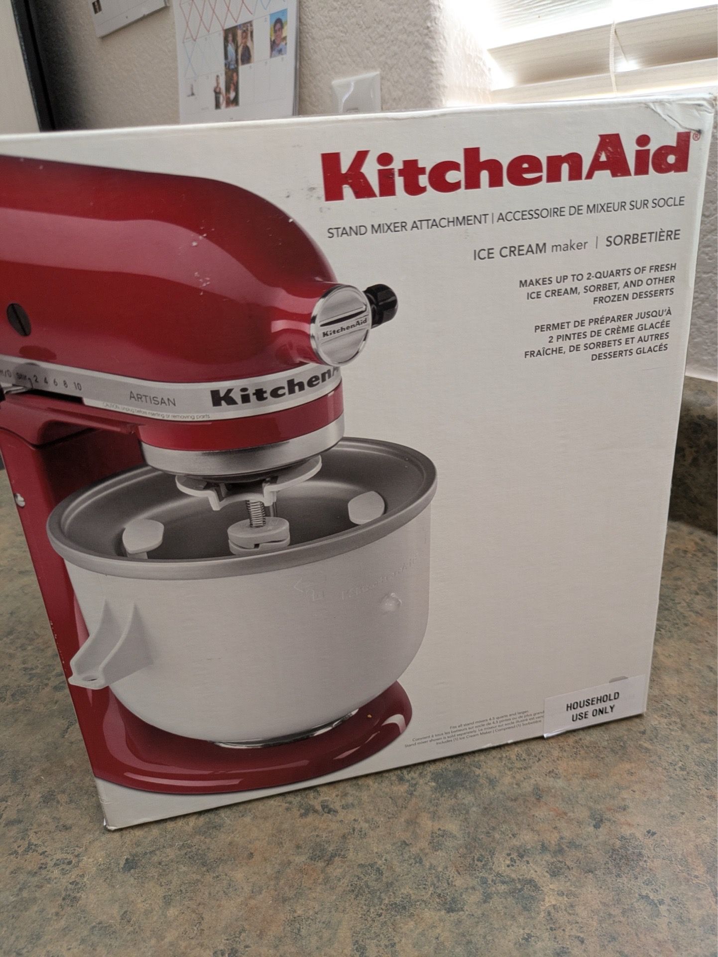 KitchenAid Ice Cream Attachment