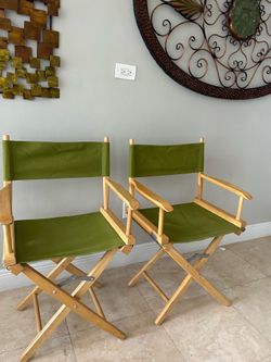 Directors chair set