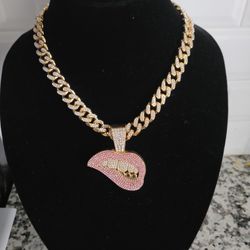 Fun Teeth Chain (Gold Color)