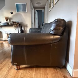 Free Natuzzi Leather Couch