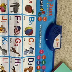 Just Smarty Alphabet Wall Chart for Toddlers 1-3 | ABCs & 123s Kids Learning Toy