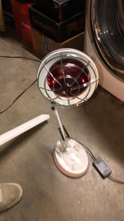Timer Heat Lamp on Stand