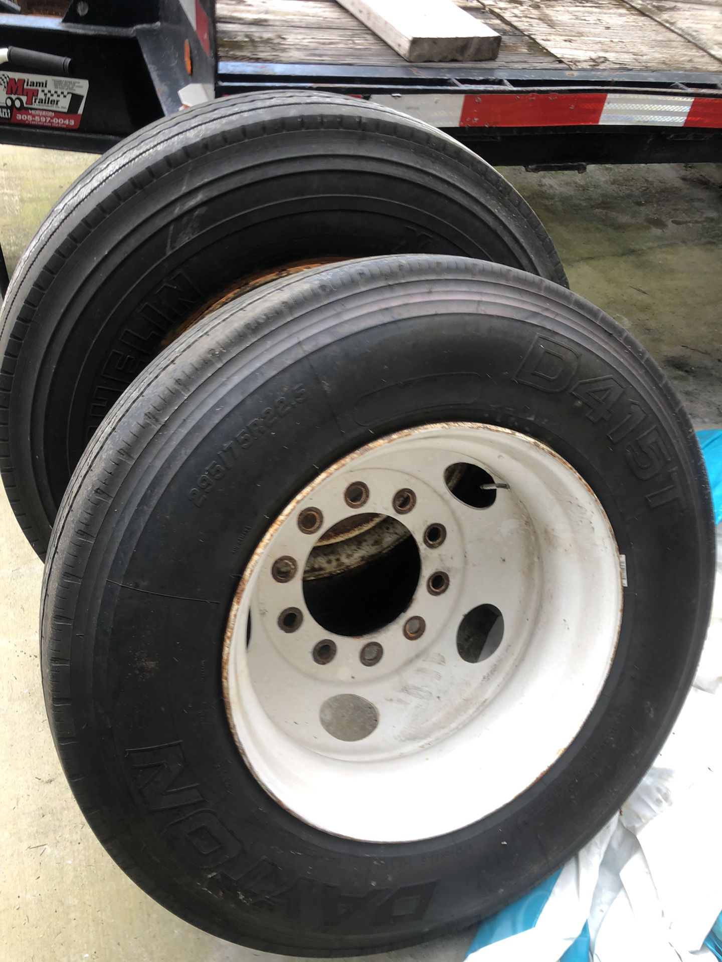 Truck Tires 11.22.5 Radial Tires And Rims