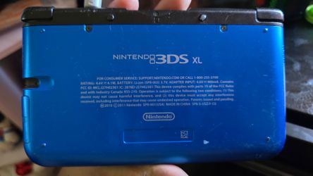 Nintendo 3DS XL Blue (SPR-001) -