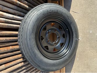 Trailer Wheels x 4 (Tires Rims)