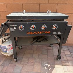 Blackstone 36” Griddle with Hard Cover and Folding Shelves