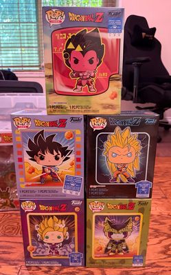 Funko pop and Tee dragon ball Z