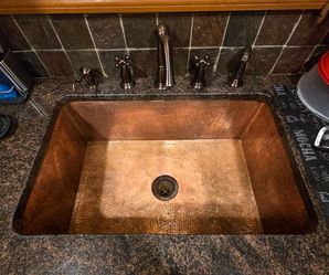 Copper sink