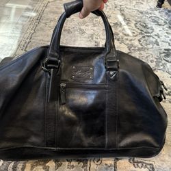 Designer Kenneth Cole Full Leather Duffle