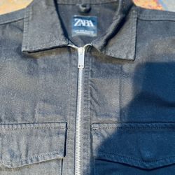 ZARA Denim Jacket Size Small