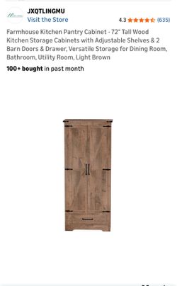 Pantry or storage cabinet