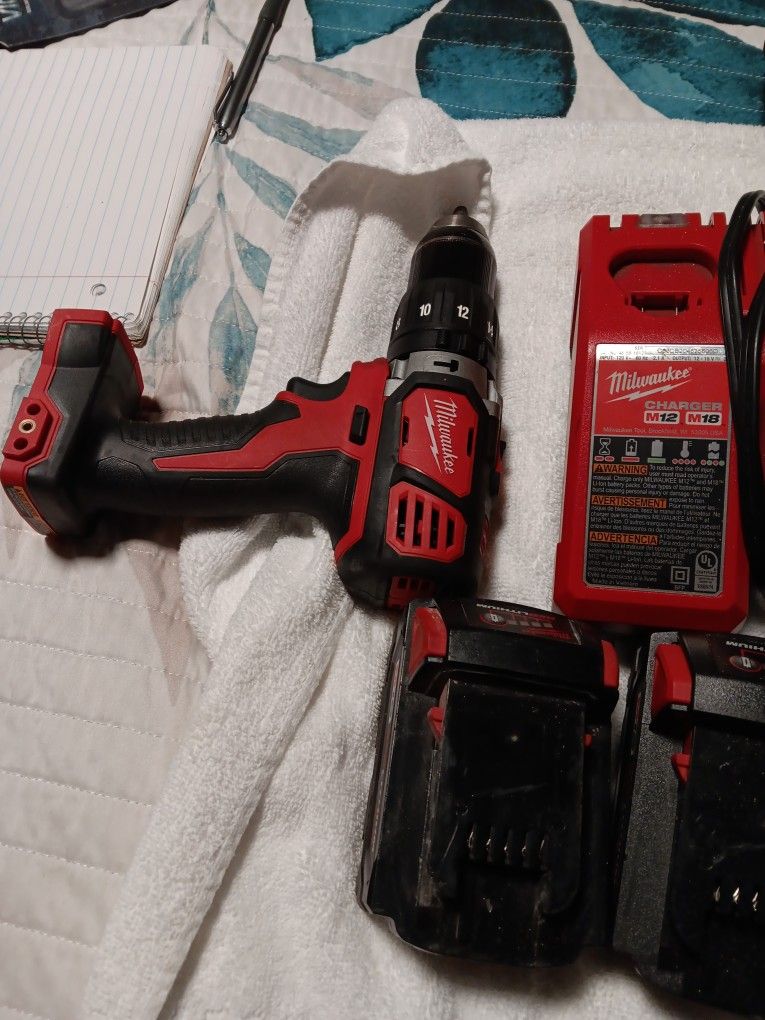 Milwaukee Impact And Hammer Drill