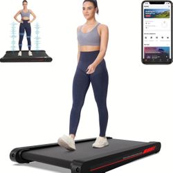 Walking Vibration Pad with APP, 3 in 1 Under Desk Treadmill